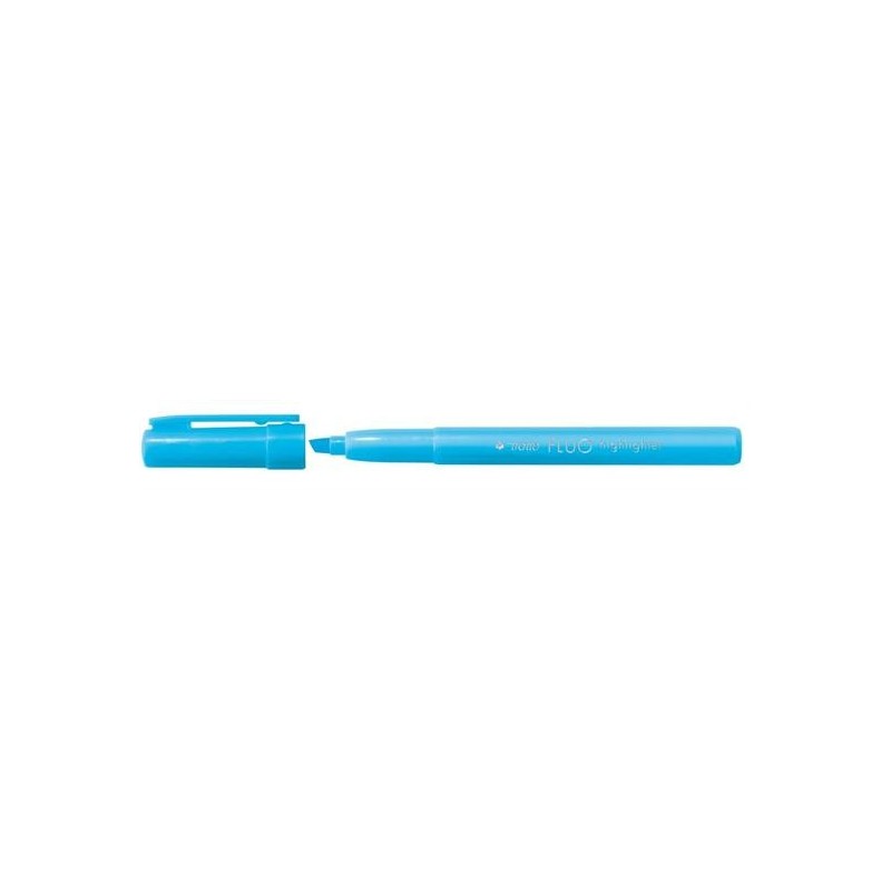 EVIDENZIATORE TRATTO FLUO AZZURRO